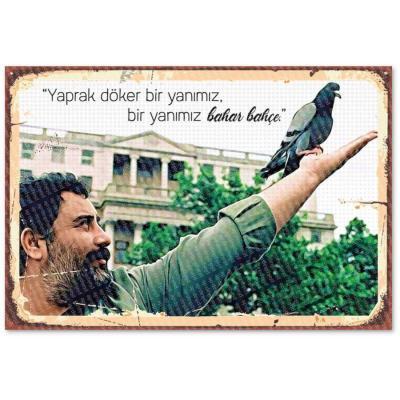 Ahmet Kaya Nostalji Ahsap Poster 1481