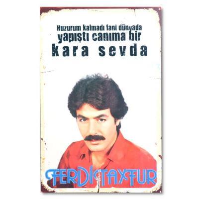 Ferdi Tayfur Ahsap Poster - Kara Sevda