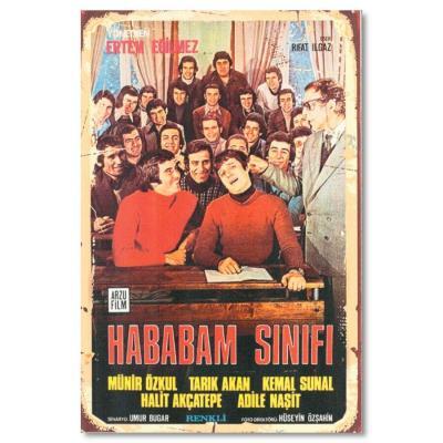 Hababam Sinifi Ahsap Poster - Holzbild 1458