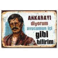 Cem Yilmaz Poster Ankarayi diyorum,bilirim Ahsap