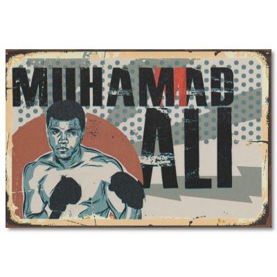 Muhammed Ali duvar resmi holz bild 1059