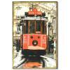 Taksim Tramway Ahsap Poster - Nostalji Poster