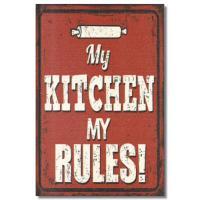 Mutfak Yazisi- My Kitchen My Rules - Ahsap