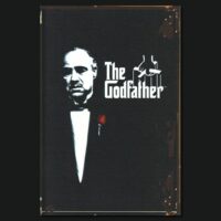 The Godfather Baba Film Ahsap Poster
