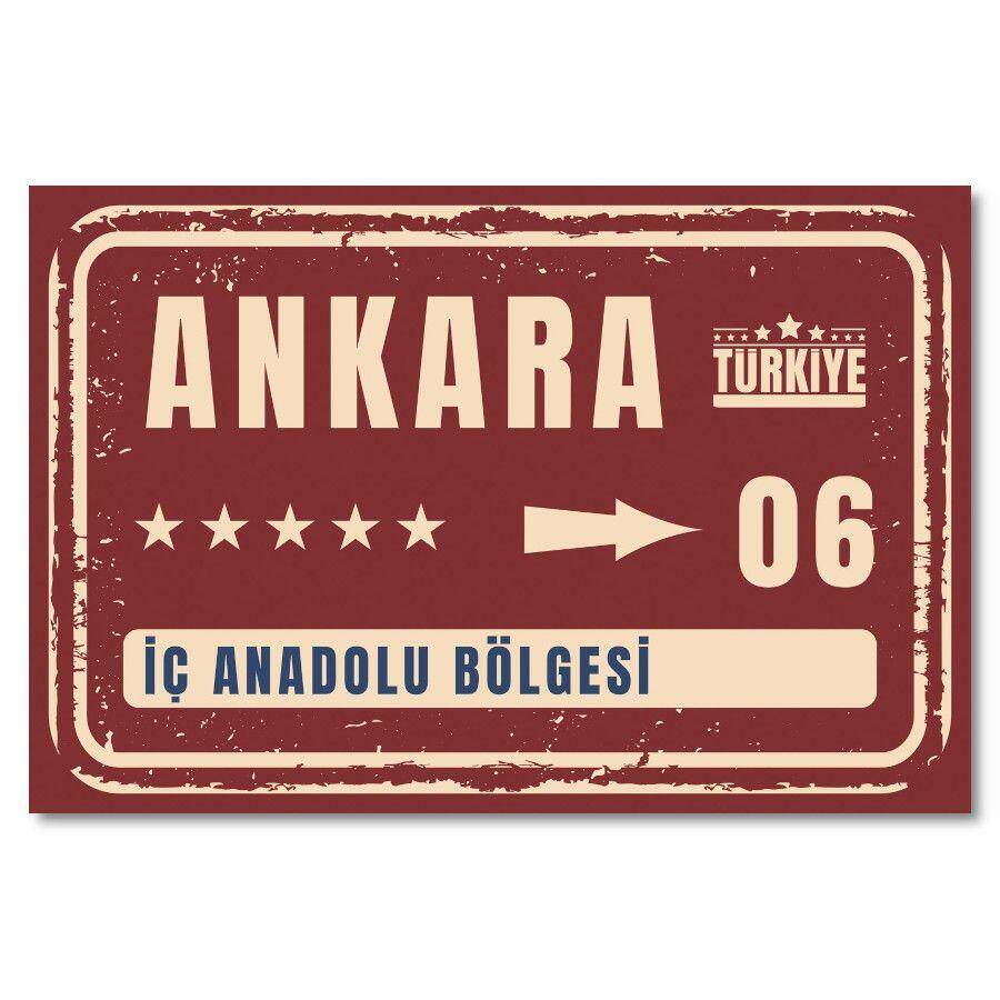 Ankara Duvar Resmi Ahsap Poster - Holzposter 1 Ankara Duvar Resmi Ahsap Poster - Holzposter