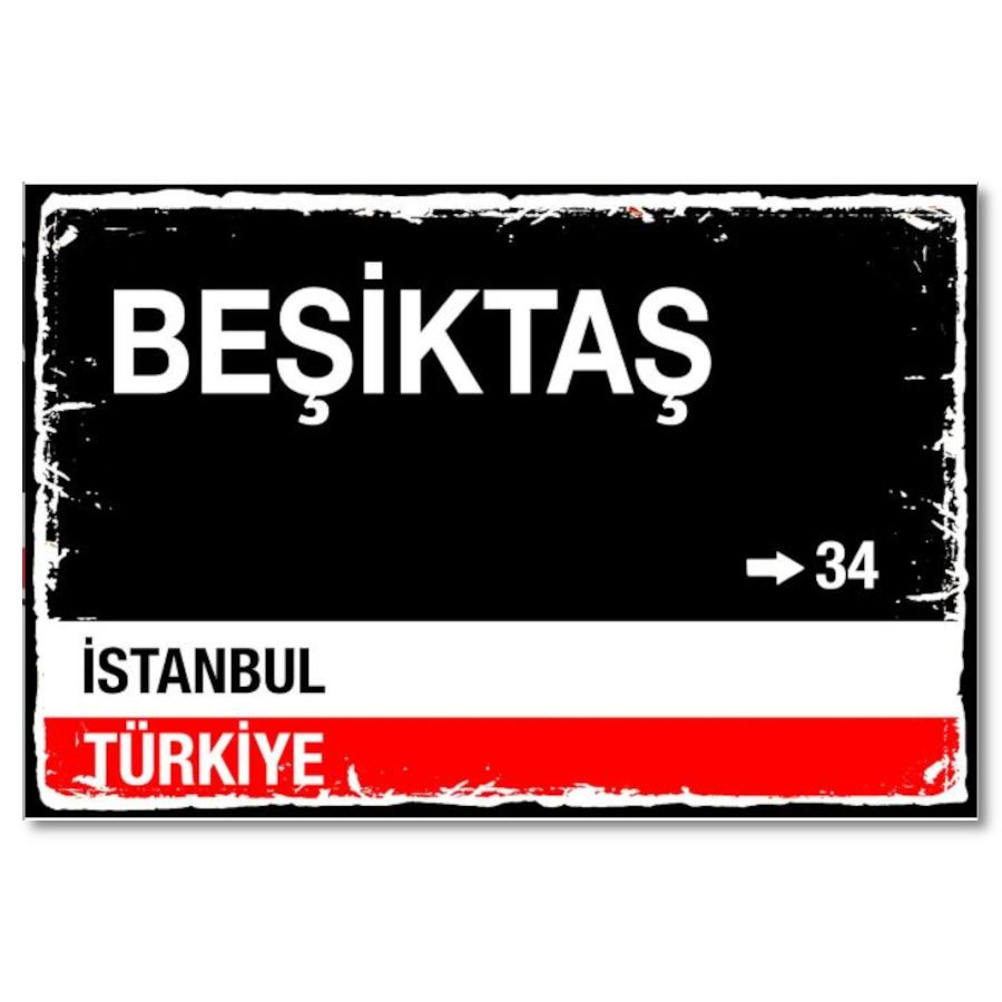 Holzposter Ahşap Duvar Resmi – Besiktas Istanbul 1 Holzposter Ahşap Duvar Resmi – Besiktas Istanbul